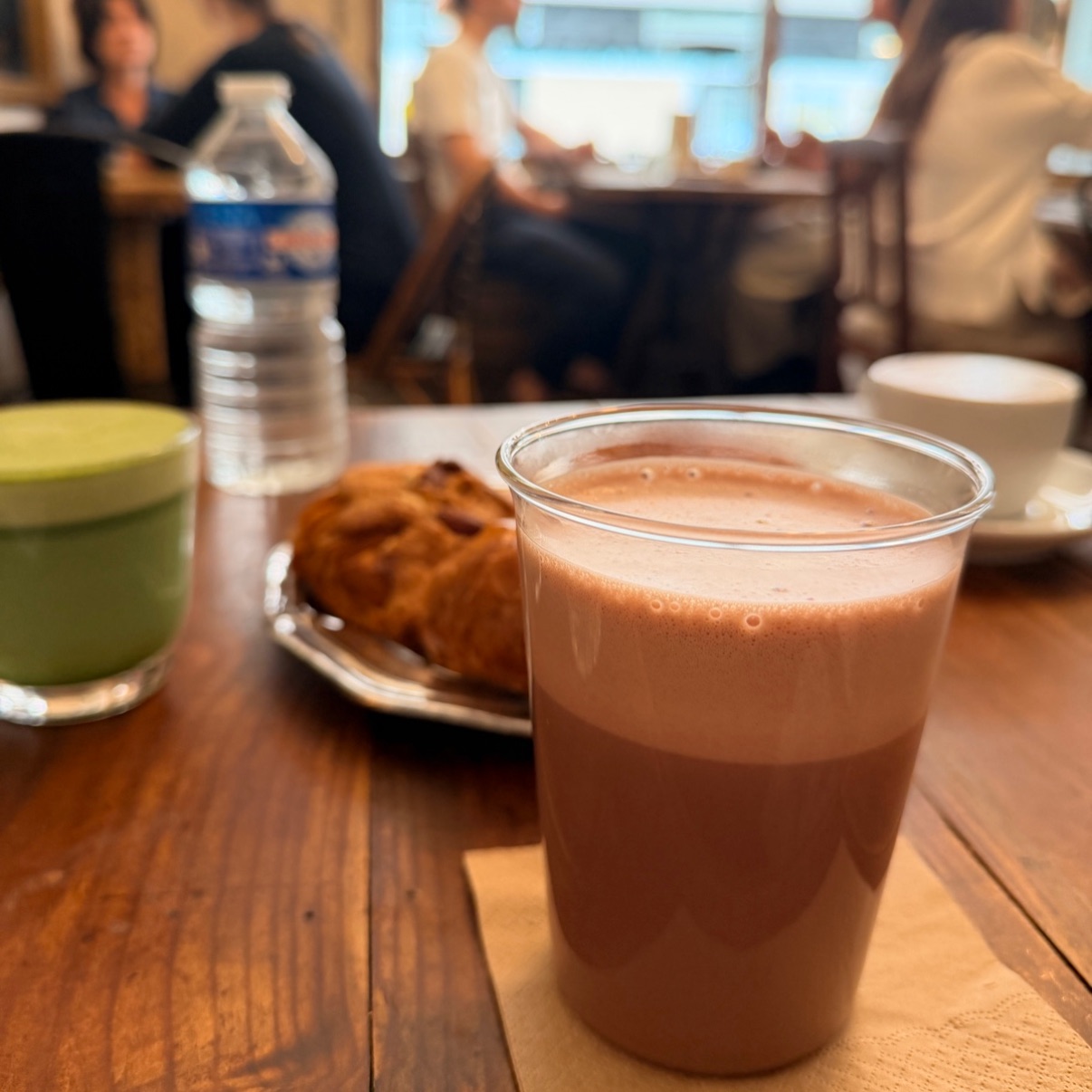 Hot chocolate logged by Tara in France